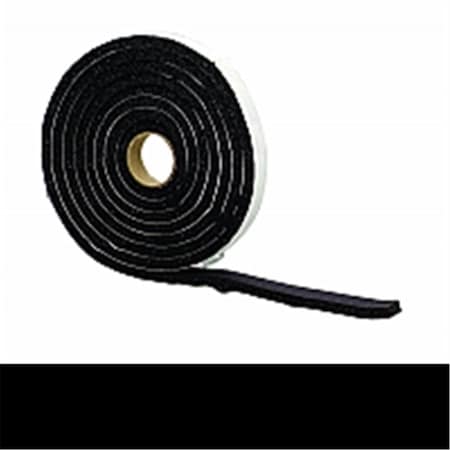 Homepage 6635 038 x 075 in x 10 ft Black Marine  Automotive Weatherstrip Closed Cell Tape HO799880